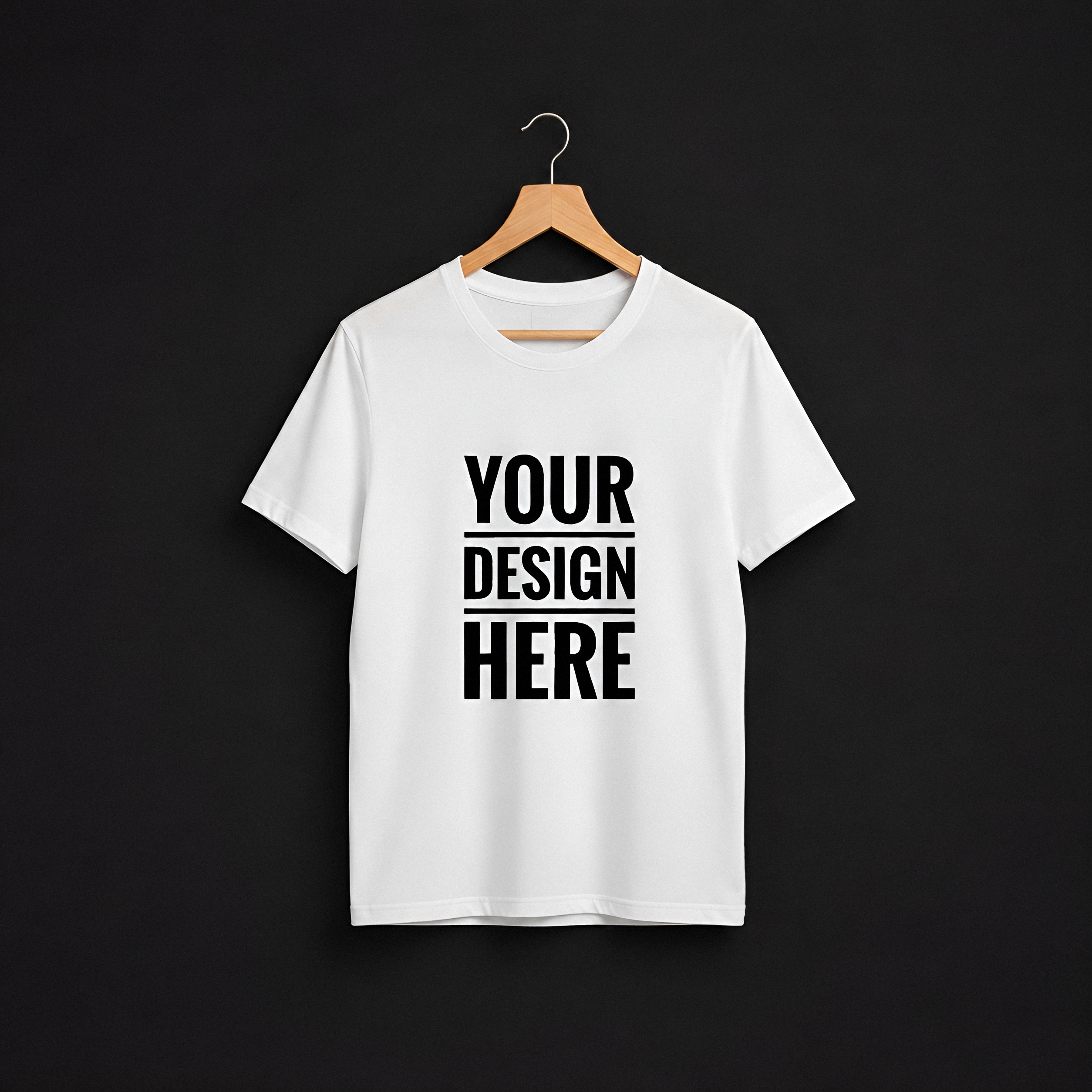 White Cotton Regular Fit T-Shirt