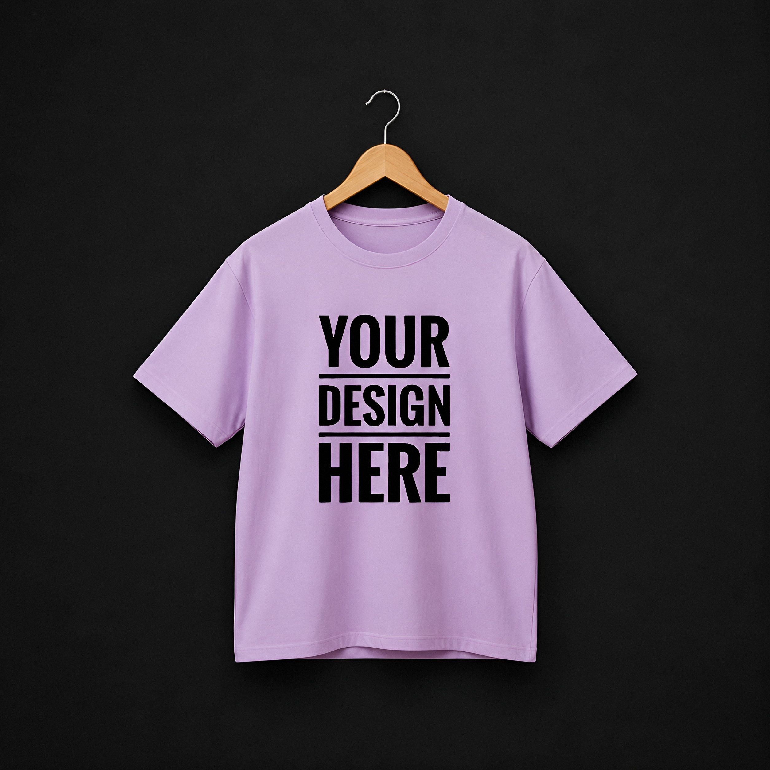 Lavender Cotton Relaxed Fit T-Shirt