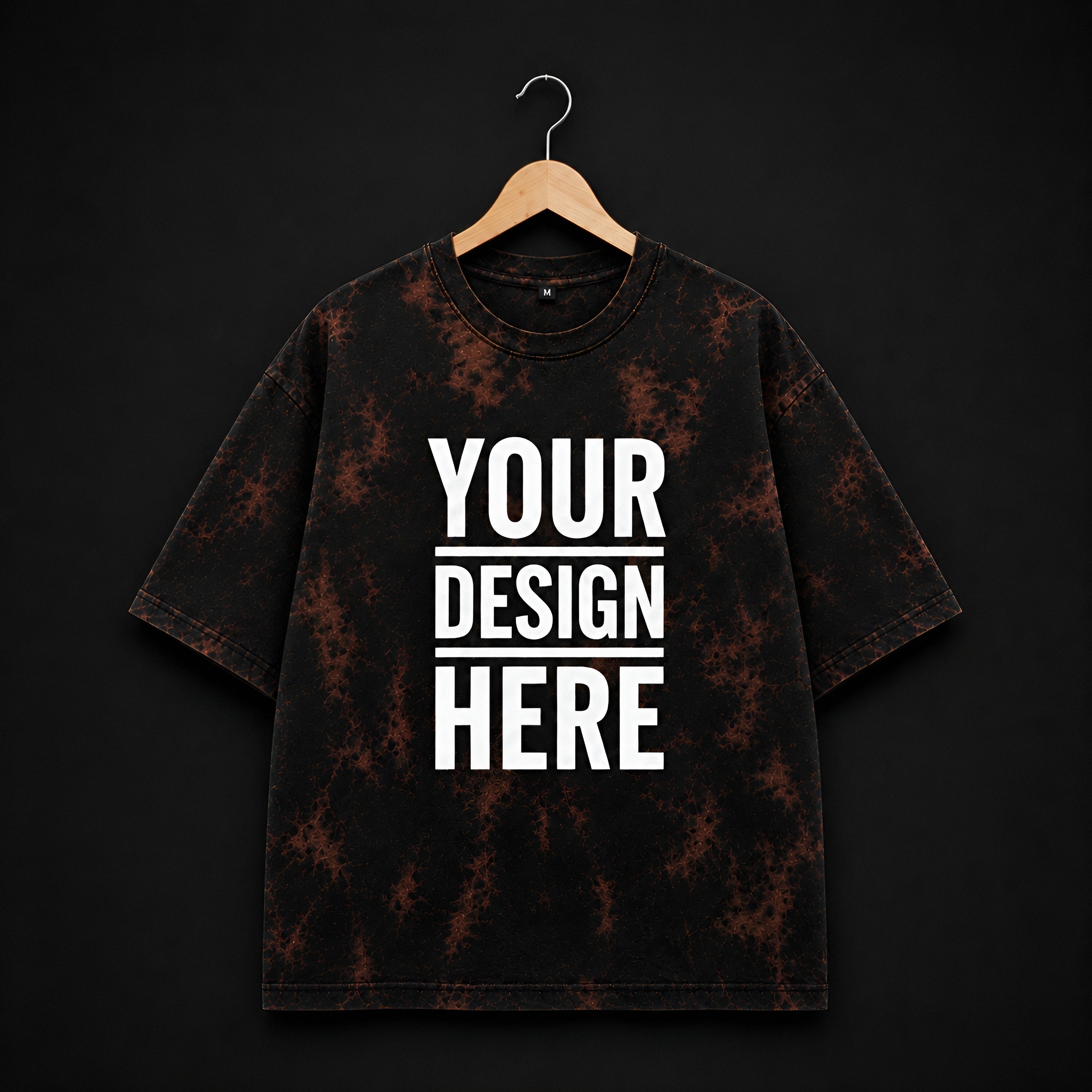 Black Acid Wash T-Shirt