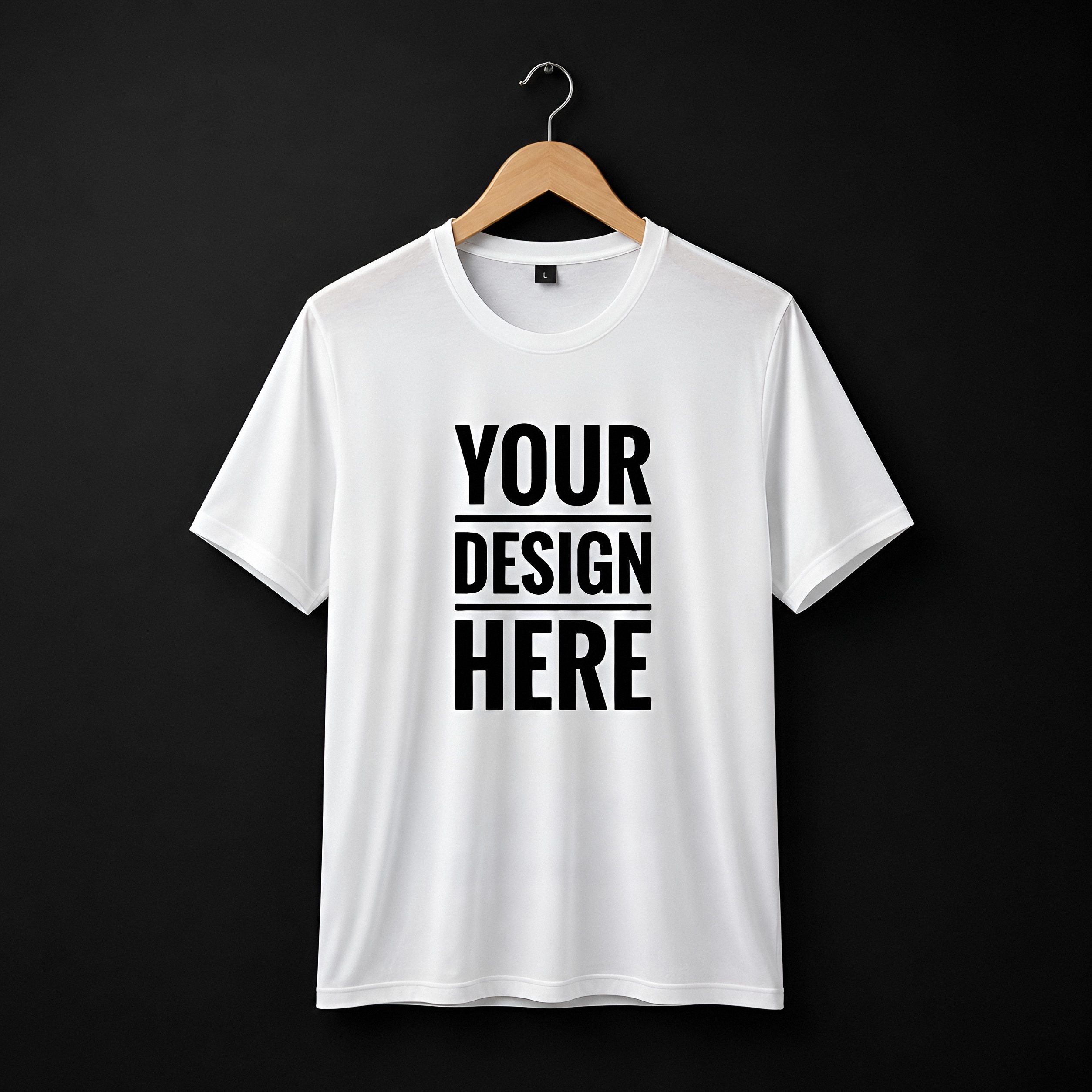White 160 GSM Regular Fit T-Shirt