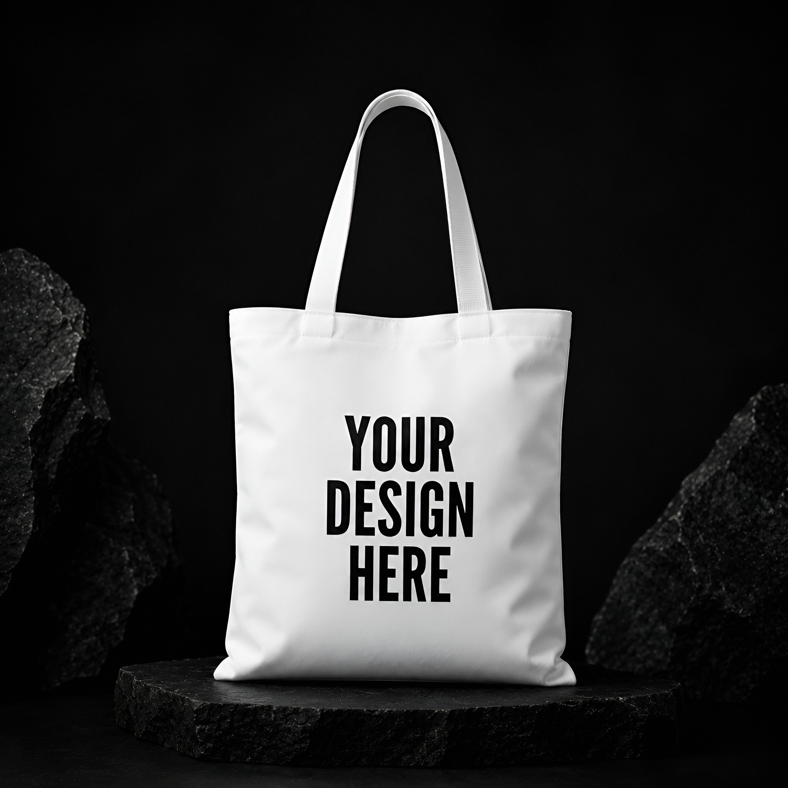 White Tote Bag